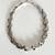 VTG TAXCO Efrain Lopez Sterling Silver Heart Link 17" Necklace 112 Gr 4 thumbnail