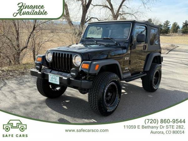 2005 Jeep Wrangler X - $17,950 (aurora)63621877053699120
