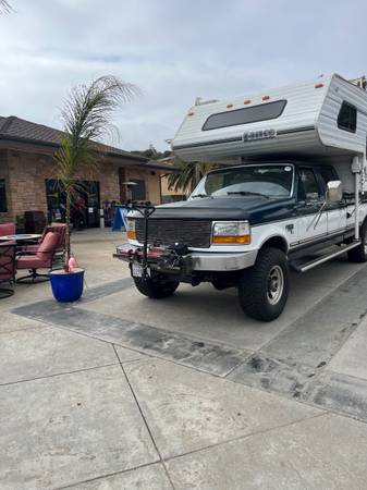 1997 F350 4x4 diésel / 99 Lance camper 1130 - $39,500 (Newhall CA)63618334855681121
