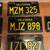 Vintage 1963 - 1969 California License Plates 3 thumbnail