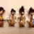 Wooden African Tribal 4" Figurines 1 thumbnail