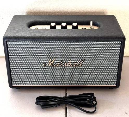 Pre-owned Marshall Stanmore II Bluetooth Speaker - Black 1