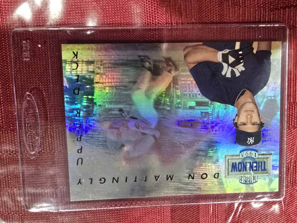 1993 Upper Deck Don Mattingly No# TN13 1