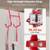 ⁆ Fire Escape Ladder 3 Story 25 Feet Red 4 thumbnail