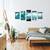 Firm Price! Brand New in a Box 5-Piece Canvas Wall Décor 5 thumbnail