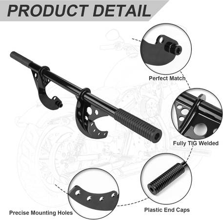Front & Rear Highway Engine Guard Crash Bar Fit for Harley Low Rider 1