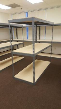 Garage Warehouse Storage Racks 72 in W x 30 in D 3 Tier Level 1