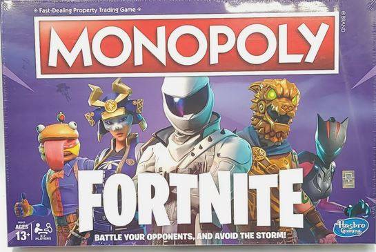 Monopoly: Fortnite Edition Parker Brothers Board Game Brand New Sealed 1