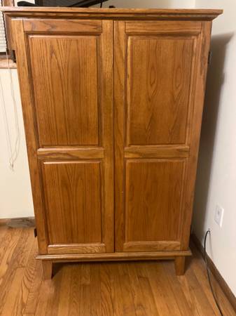 Storage and computer desk with Door 1