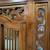 Asian Hand Carved Wall Decor w/ Doors and Mirror 36" x 32" 5 thumbnail
