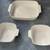 Corning Ware Just White baking dishes 2 thumbnail