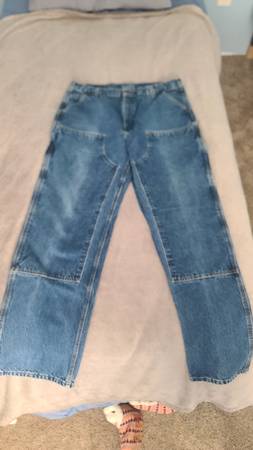 Charhart double knee men's jeans 1