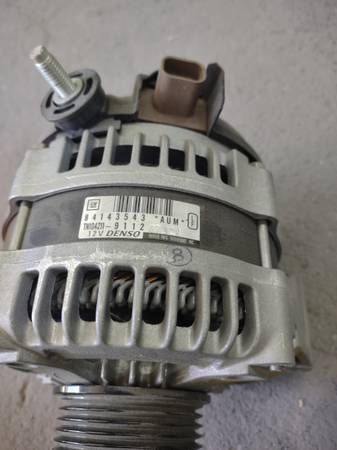 GM Alternator Denso 84143543, New, 2014-23 Chevy Tahoe 1