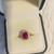 Burmese Ruby and diamond ring 4 thumbnail