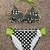 Malibu Dream Girl Polka Dot Bikini Set - Junior's Size L (NWT) 1 thumbnail