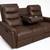 DISCOUNTED PRICE FOR TODAY 3-seater reclining couch with cup holders i 2 thumbnail