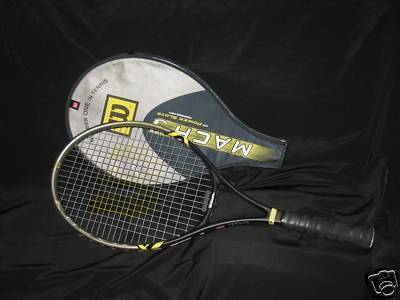 New Wilson Mach 3 Racket Racquet 4&1/2 Grip 1