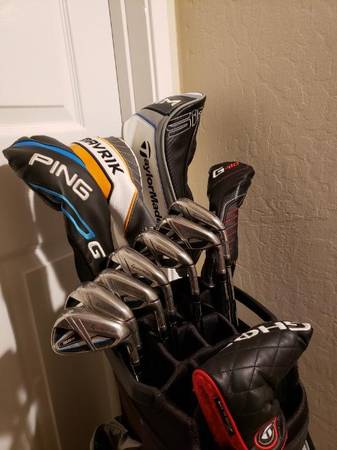 Taylormade full golf clubs set and bag 1