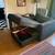 Blue chair/chaise w/storage 4 thumbnail