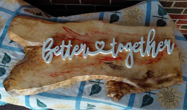 Live Edge Box Elder Wall Hanging 1