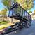 DUMP TRAILER 14X8X2 HEAVY DUTY 8 LUGS,SET RAMPS, ROLLING TARP, SPARE T 1 thumbnail