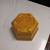 Haeger Pottery 4002 Yellow/Gold Speckled Hexagon Planter 2 thumbnail