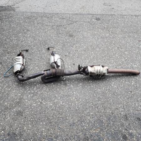 2004 - 2008 Acura TL Type- S Exhaust Manifold Cats w/ J Pipe 1