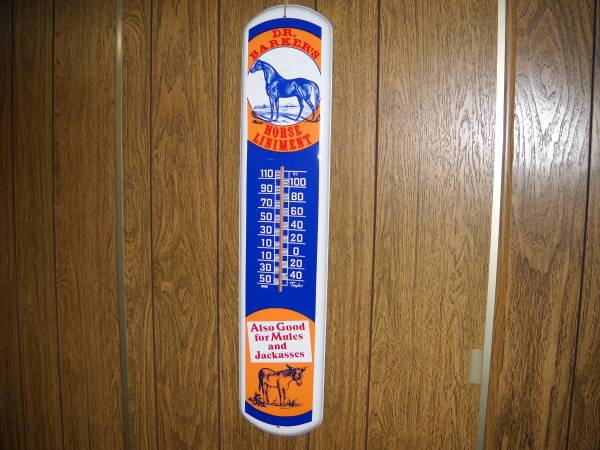 Funny Farm and Ranch Theme Outdoor Thermometer 1