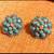 Blue clip on boutique earrings - new 3 thumbnail