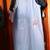 Vintage Rare Teddi Embroidered Retro Blue Dress W/ Pockets 1 thumbnail