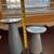 Blue Ceramic Pillar Candle Holders 4 thumbnail