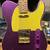 Fender MIM neck - Double bound purple Tele build - Fender case/pup 1 thumbnail