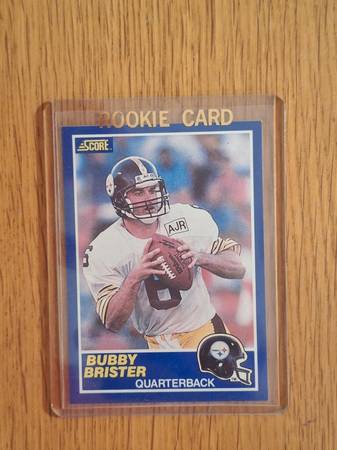 Bubby Brister #11 Rookie Card 1