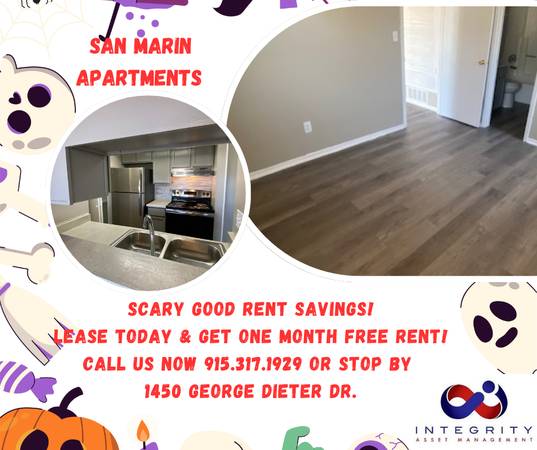 DONT PAY FULL RENT UNTIL NOVEMBER! CALL NOW FOR MORE INFO! 1