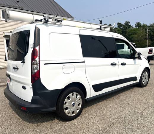 Furgón de carga Ford Transit Connect LWB 2020 con cajas para techo y estantes para escaleras, de un solo dueño, limpio - $17,990 (Hampton NH RT1)63615697109249123