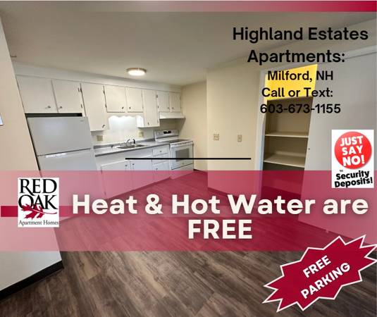 $1,790 / 2br - 716ft2 - ---WOW---2 Bedroom Cat Friendly Apt w/ FREE Heat & Hot Water! (93 West St, Milford)63931657114499120