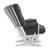 Dutailier® Victoria Reclining Glider and Ottoman in Grey/White OBO 2 thumbnail