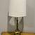 Vintage Stiffel Brass Lamp Linen Shade 12 thumbnail