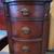 ANTIQUE SOLID WOOD FULL SIZE BED WITH NIGHT STAND 15 thumbnail