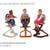 Svan wooden high chair 4 thumbnail