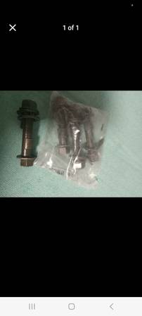 Camber alignment bolts for toyota's and lexus 1