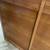 Vintage mid century modern teak lateral  file cabinet tambour door 3 thumbnail