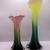Murano Style Hand Blown Art Glass Jack in the Pulpit Calla Lily Vases 6 thumbnail