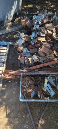 Concrete foundation forming tools and hardware 1