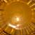 1940’s Amber Glass Ashtray & Coaster / Fosteria Glass 6 thumbnail