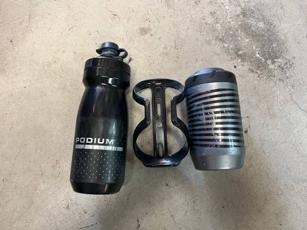 Podium Water Bottle, Holder and Tool Bottle 1