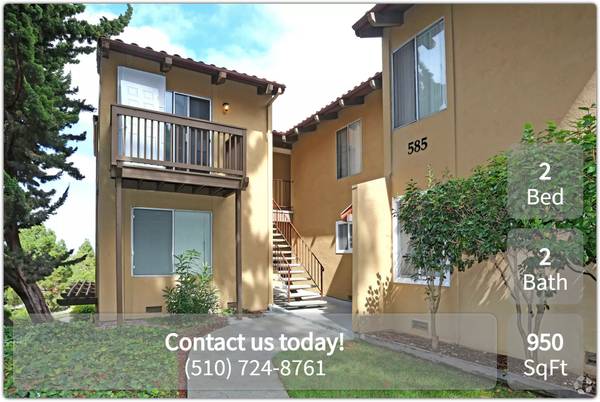 $2,309 / 2br - 950ft2 - Fluffy, Fido, and you! Our 2 Bed / 2 Bath is ready to move in. (Pinole)64030485456642121