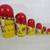 Russian Hand Painted 9 Piece Matryoshka Nesting Dolls-9 1/8" Tall 5 thumbnail