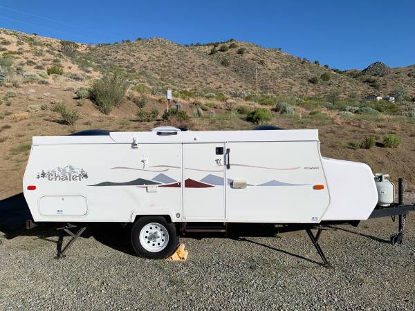 2007 Chalet RV Classic , Solid Wall Folding Camper In Town MONDAY 1