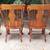 Rare Amazing Balloon Back Claw Feet Solid Wood Chairs w/ Captain 5 thumbnail
